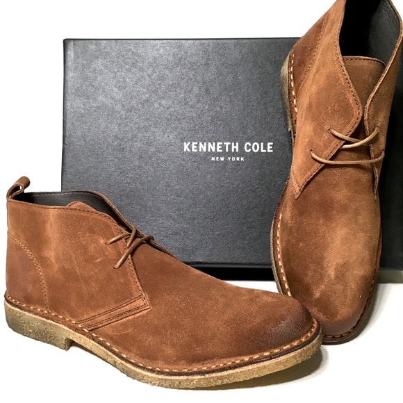 Kenneth Cole Other - Kenneth Cole New York Men's Rust Suede Chukka Boot
